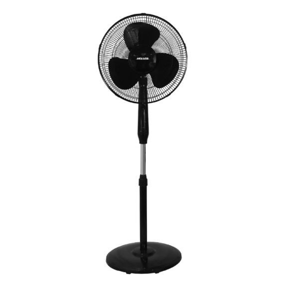HPF40RB Heller 50W Pedestal Fan 40cm with Remote - Black
